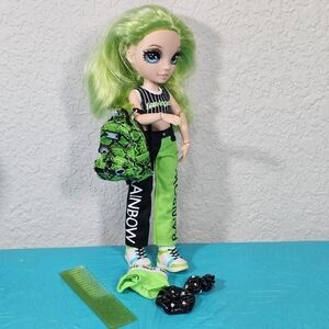 Rainbow High Junior High Jade Hunter fashion doll